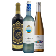 The Fifth Quarter vinho verde, Oceánico albariño of Fonte Real Alicante bouschet